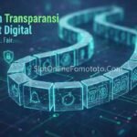 Ilustrasi Slot Blockchain sebagai catatan publik transparan untuk slot digital