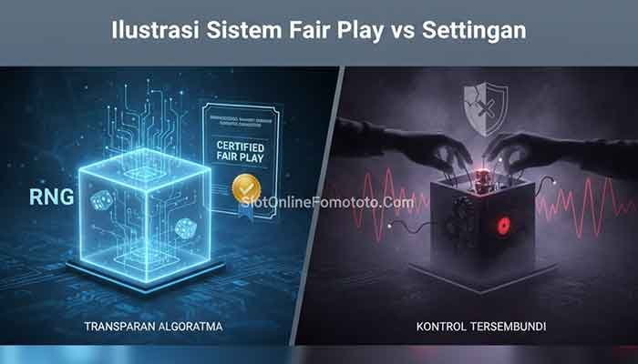 Perbandingan sistem fair play dan settingan slot online, Ciri Sistem Fair Play