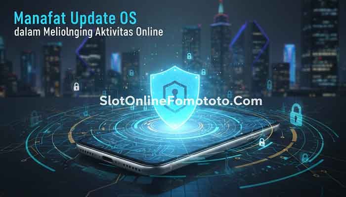 Ilustrasi manfaat update OS untuk keamanan digital