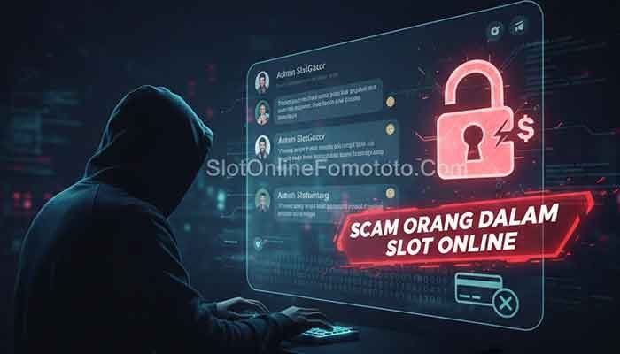 Modus penipuan admin slot online