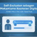 Ilustrasi fitur self-exclusion sebagai perlindungan diri digital, Apa Itu Self-Exclusion