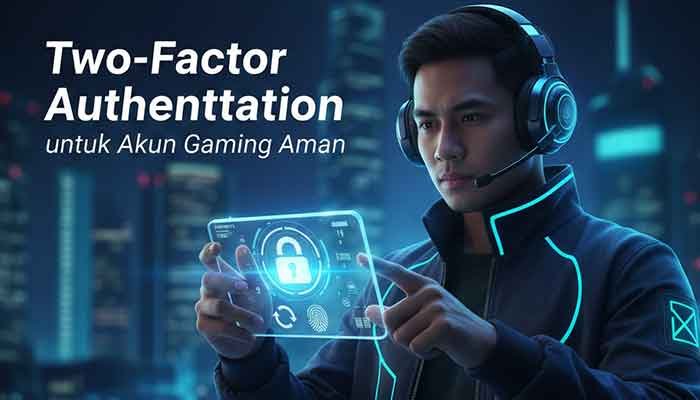 Keamanan Akun 2FA pada akun gaming online
