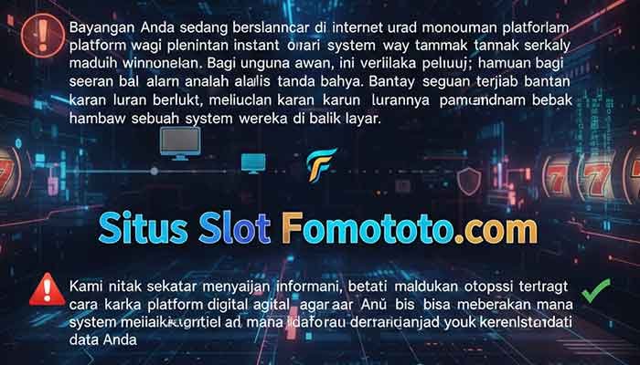 Urgensi Literasi Digital dalam Ekosistem Gaming Situs Slot Fomototo.com, Slot Online Fomototo.com